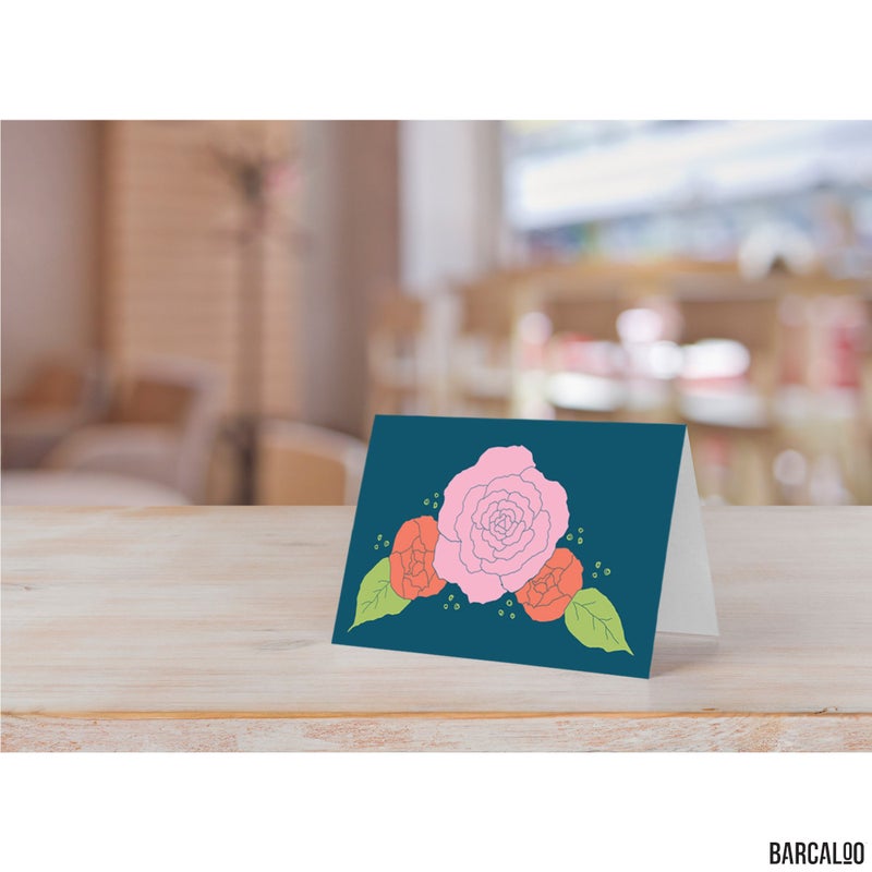 Barcaloo Blank Cards with Envelopes - 36 Pack 4 Inch x 6 Inch Blank Greeting Cards Assortment for All Occasions - Six Unique Flower Designs - Image 3